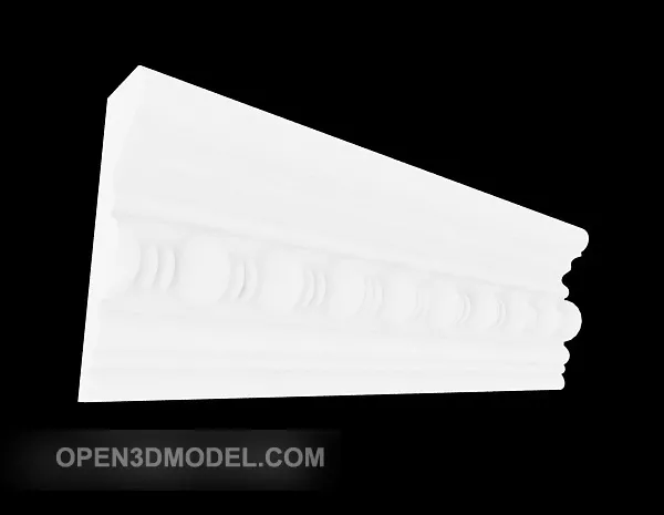 Column Head Component 3d model