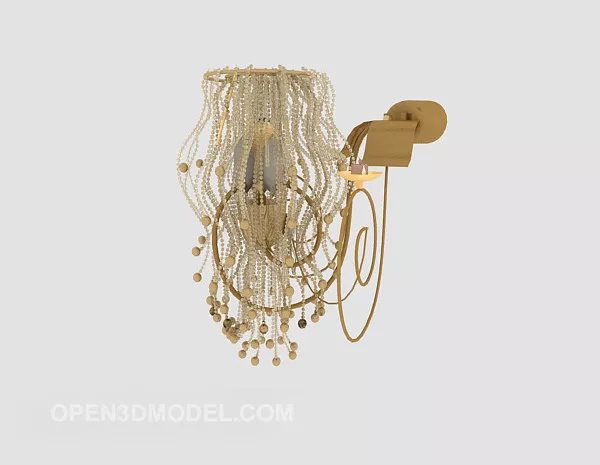 Decor Plaster Floral 3d model