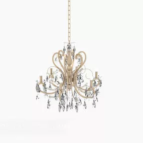 Home Crystal Chandelier 3d model
