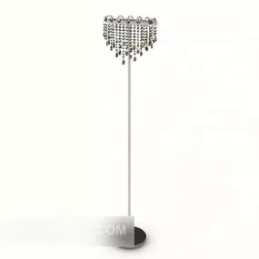 Home Crystal Floor Lamp 3d model