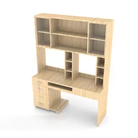 Home Desk Mdf Table 3d model
