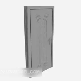 Home Door Wooden 3d model