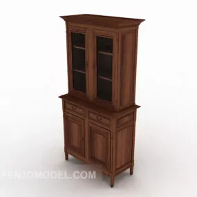 Home European-style Cupboard 3d model