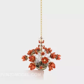 Home Fancy Chandelier 3d model