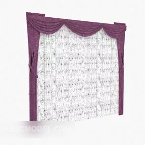 Home Fashion Curtain 3d model