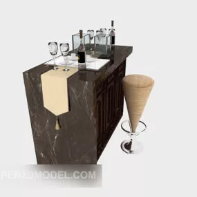 Home Home Bar 3d model