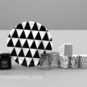 Home Kitchen Items 3d model
