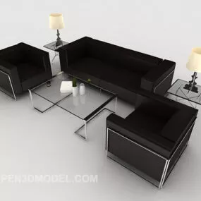 Home Modern Combination Sofa V1 3d model