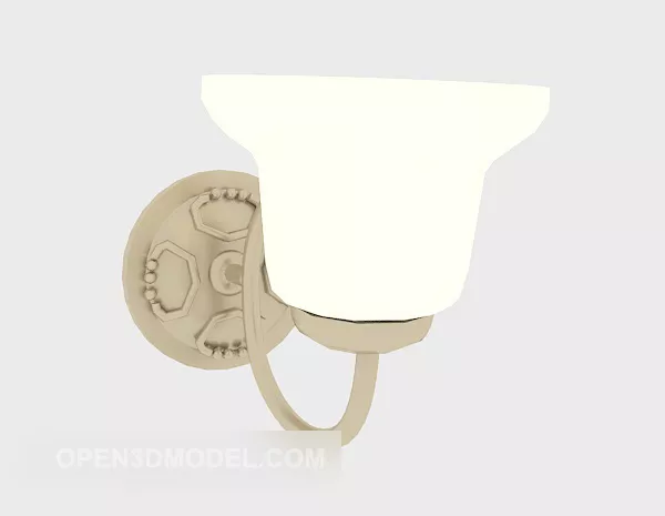 Modern Electric Lantern Light 3d model