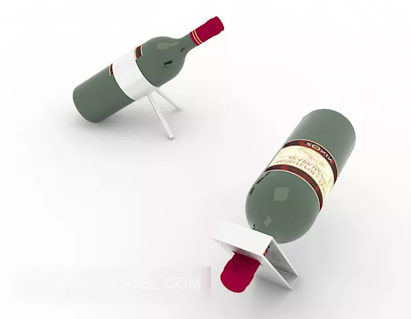 Tableware Wine Bottle Holder 3d model