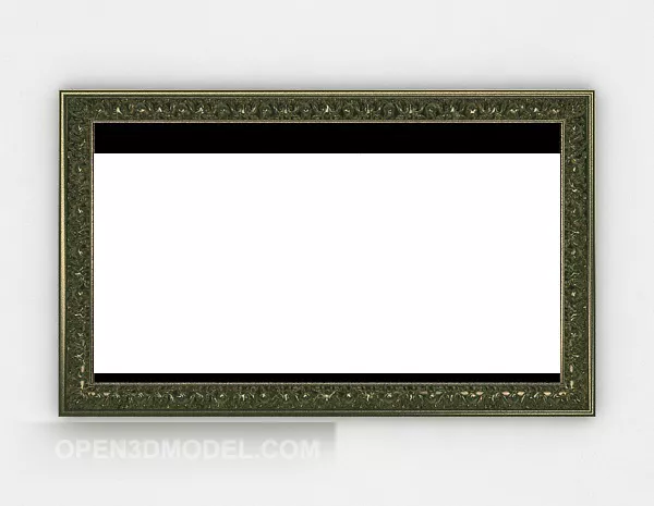 Mirror Frame With Hingle 3d model