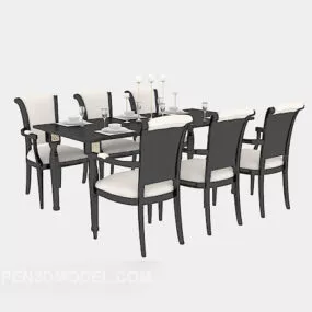 Home Simple Table V2 3d model