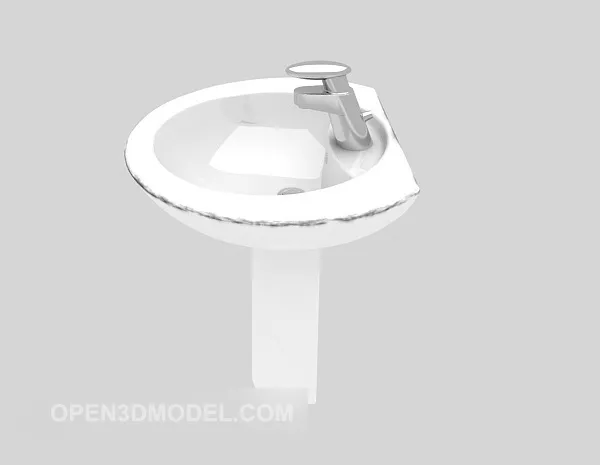 Home Stand Handpool Furniture 3d model Home Stand Handpool Furniture 3d model