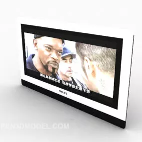 Home Flat Tv 3d model