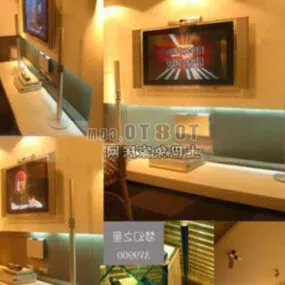 Home Theater Interior 3d model