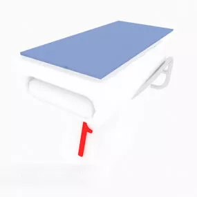 Home Towel Rack Furniture 3d model