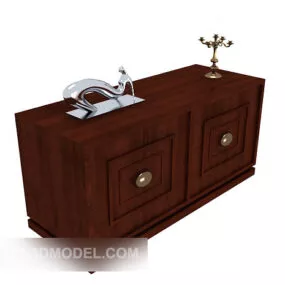 Home Xuanguan Hall Cabinet 3d model