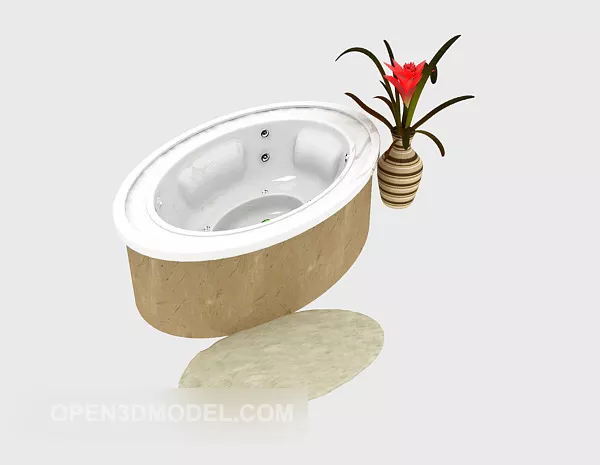 Decorative Partition Carved Pattern 3d model