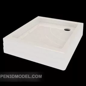 Home Bathroom Floor Basin 3d model