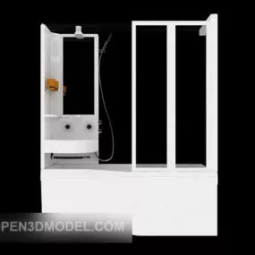 Home Bathroom Structure 3d model