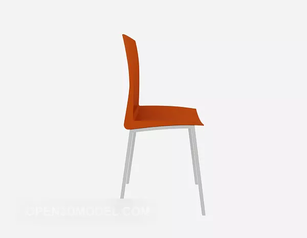 Home Chair Furniture Red Color 3d model Home Chair Furniture Red Color 3d model