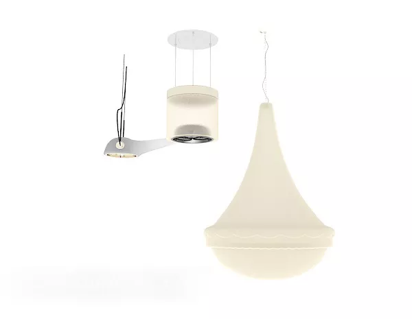 Ceiling Lamp Antique Wire Hanger 3d model