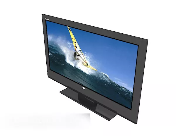 Home Computer Display Lcd Screen 3d model Home Computer Display Lcd Screen 3d model