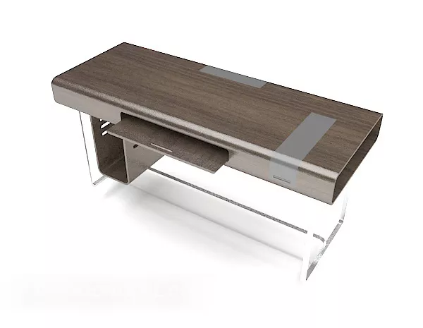 Home Computer Table 3d model Home Computer Table 3d model