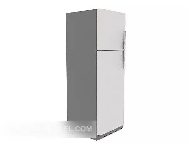 Home Double-decker Refrigerator 3d model Home Double-decker Refrigerator 3d model