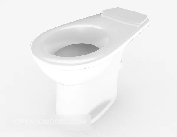 Lavatory Pan Modern 3d model