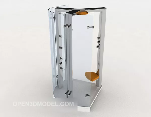 Shower Kludi Set 3d model
