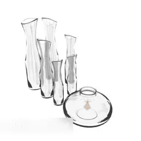 Home Glass Bottle 3d model