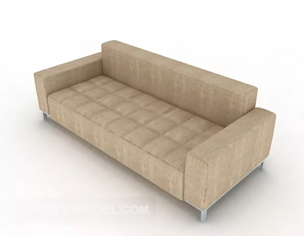 Home Brown-grey Multiplayer Sofa 3d model Home Brown-grey Multiplayer Sofa 3d model