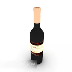 Home High-end Red Wine 3d model