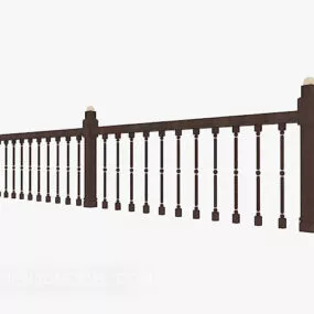 Home Indoor Railing 3d model