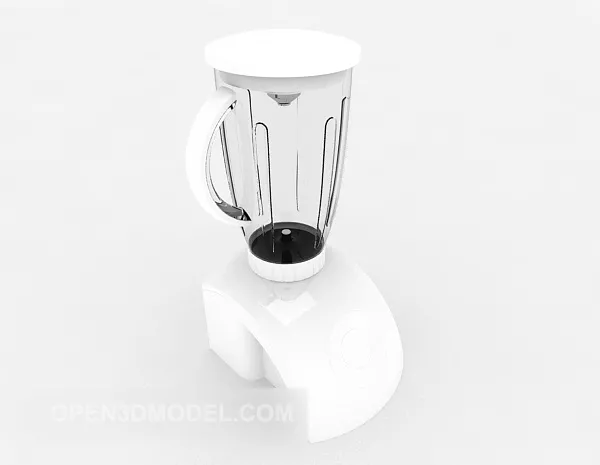 Home Juicer Maker White 3d model Home Juicer Maker White 3d model