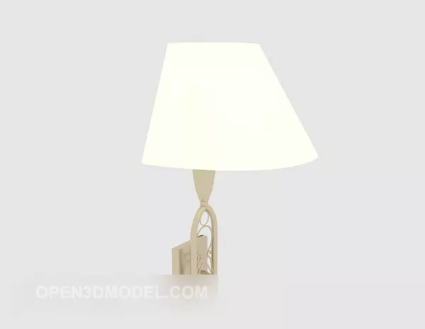Home Light Color Wall Lamp 3d model Home Light Color Wall Lamp 3d model