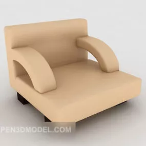 Home Light Single Sofa 3d model