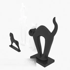 Home Living Room Swing 3d model
