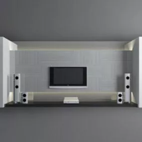Home Furniture Wall Building 3d model