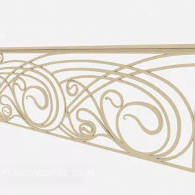 Home Metal Railing Decor 3d model
