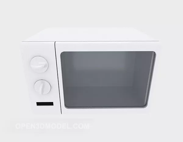 Home Microwave Oven 3d model Home Microwave Oven 3d model
