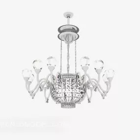 Home Minimalist Craft Chandelier 3d model