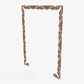 Home Mirror Frame Decoration 3d model