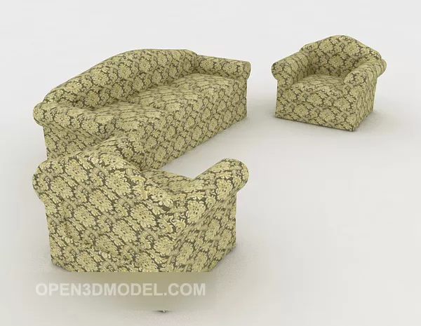 Abstract Line Pattern 3d model