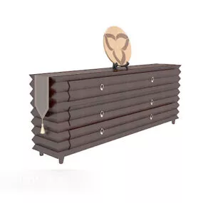 Home Personality Side Cabinet 3d model