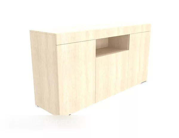 Home Practical Side Cabinet 3d model Home Practical Side Cabinet 3d model