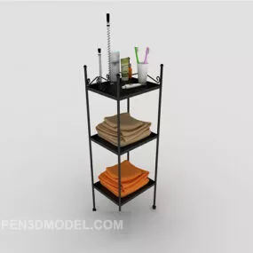 Home Rack Simple Design 3d model