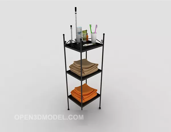 Home Rack Simple Design 3d model Home Rack Simple Design 3d model