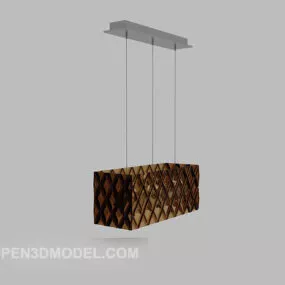 Home Restaurant Decor Chandelier 3d model